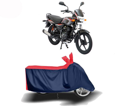 Exciting collections Two Wheeler Cover for Bajaj(Platina 125, Red, Blue)