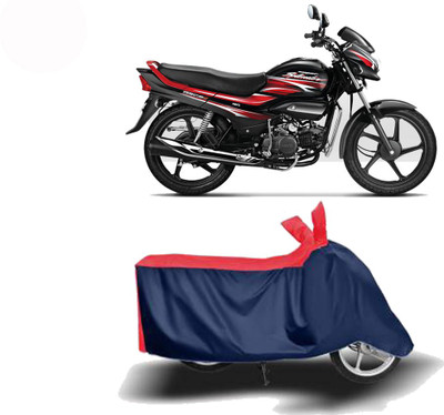 Exciting collections Two Wheeler Cover for Hero(MotoCorp Super Splendor, Red, Blue)