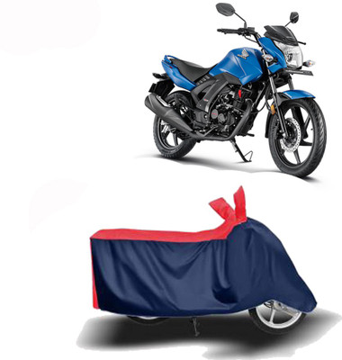Exciting collections Two Wheeler Cover for Honda(CB Unicorn 160, Red, Blue)