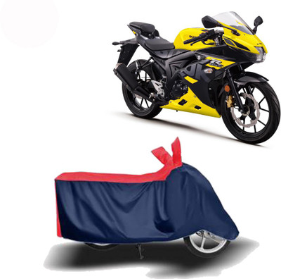 Exciting collections Two Wheeler Cover for Suzuki(GSX R150, Red, Blue)