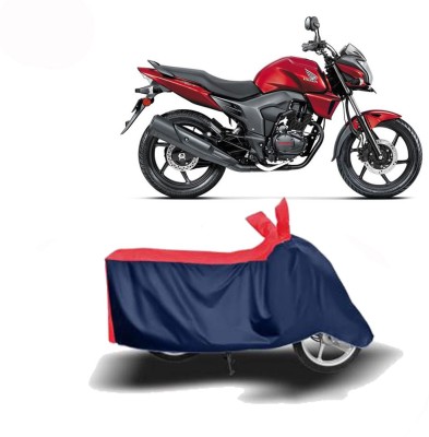 Exciting collections Two Wheeler Cover for Honda(CB Trigger, Red, Blue)