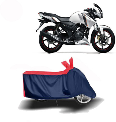 Exciting collections Two Wheeler Cover for TVS(Apache 150, Red, Blue)
