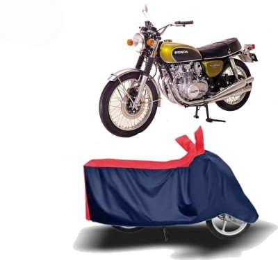 Exciting collections Two Wheeler Cover for Honda(CB 500, Red, Blue)