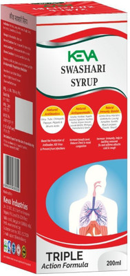 KEVA Swashari Syrup For Helps to Treat Other Breathing Problems(200 ml)