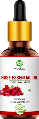 Wostoo Pure rose essential oil (30 ml) (Pack of 1)(30 ml)