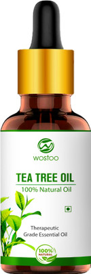 Wostoo Tea Tree Oil for Acne and Blemish-Free Skin (30 ml) (Pack of 1)(30 ml)