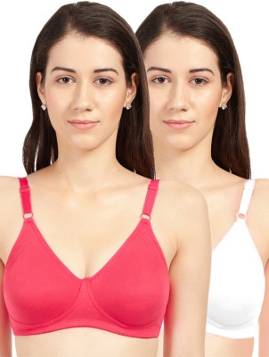 Sonari Women Everyday Non Padded Bra(White, Pink)