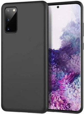 Zuap Back Cover for Samsung Galaxy S20 plus, Plain, Case, Cover(Black, Shock Proof, Pack of: 1)