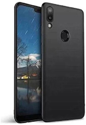 Stunny Back Cover for Vivo Y95, Y93, Y91, Plain, Case, Cover(Black, Shock Proof, Pack of: 1)