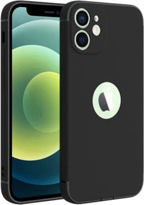 Zuap Back Cover for Iphone 12 Mini, Plain, Case, Cover(Black, Shock Proof, Pack of: 1)