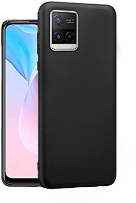 Zuap Back Cover for Vivo Y33s, Plain, Case, Cover(Black, Shock Proof, Pack of: 1)