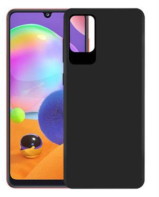 Zuap Back Cover for Samsung A31, Plain, Case, Cover(Black, Shock Proof, Pack of: 1)