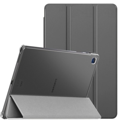 SwooK Flip Cover for Samsung Galaxy Tab S6 Lite 10.4 inch(Grey, Magnetic Case)