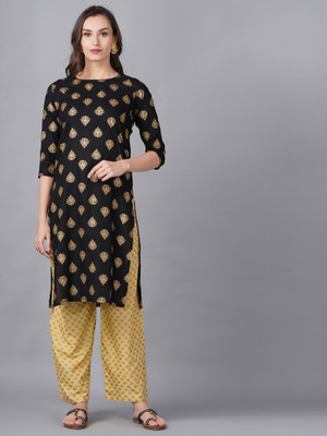 SUBH LAXMI Women Kurta Palazzo Set