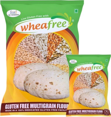 wheafree Gluten Free Multigrain Flour Combo Pack (5Kg and 1Kg)(6 kg, Pack of 2)