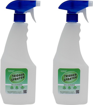 Altruist Trigger Spray Bottle Capacity 500ml Blue and White 0.5 L Hand Held Sprayer(Pack of 1)