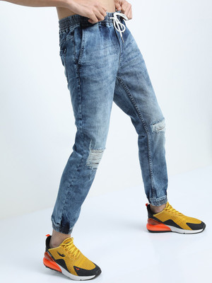 HIGHLANDER Jogger Fit Men Blue Jeans