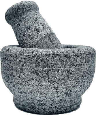 subaa Subaa Stone Mortar and Pestle Set |Stoneware Masher |Khalbatta okhli Masher Stoneware Masher