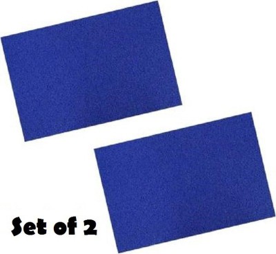 Viihaa PVC (Polyvinyl Chloride) Door Mat(Blue, Extra Large, Pack of 2)