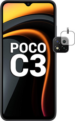 EJZATI Back Camera Lens Glass Protector for POCO C3(Pack of: 1)