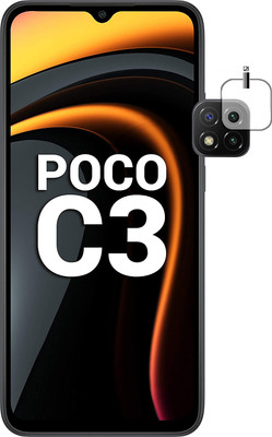 EJZATI Back Camera Lens Glass Protector for POCO C3(Pack of: 1)