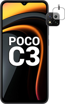 EJZATI Back Camera Lens Glass Protector for POCO C3(Pack of: 1)