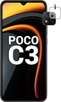 EJZATI Back Camera Lens Glass Protector for POCO C3(Pack of: 1)