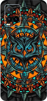 BUGGU vivo Y33T Mobile Skin(Ultra Super Nocturnal Mighty Owl Skin With High Matte Finish.)