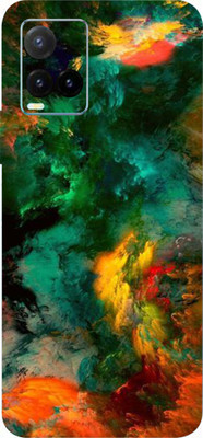 BUGGU vivo Y33T Mobile Skin(Ultra Super Many Hued Clouds Skin With High Matte Finish.)