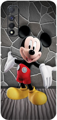 BUGGU Realme Narzo 30 Mobile Skin(Ultra Super Mickey Mouse Skin With High Matte Finish.)
