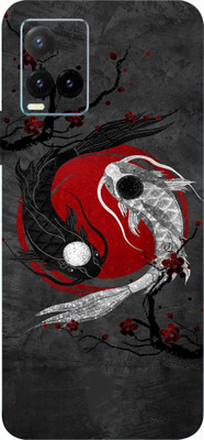 BUGGU vivo Y33T Mobile Skin(Ultra Super Yin Yang Skin With High Matte Finish.)