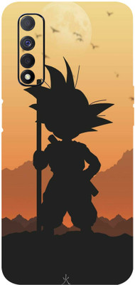 BUGGU Realme Narzo 30 Mobile Skin(Ultra Super Goku Sunset Skin With High Matte Finish.)