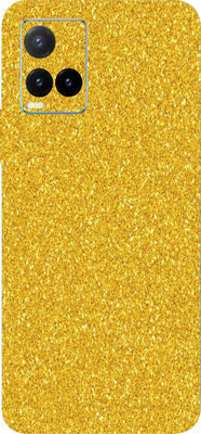 LAMHA Vivo Y33T Mobile Skin(Ultra Super Golden Glitter With High Mattte Finish.)