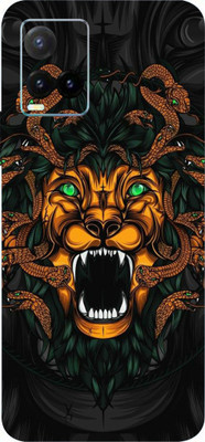 LAMHA Vivo Y33T Mobile Skin(Ultra Super Lion King With High Mattte Finish.)