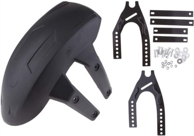 SORAX Rear Mud Guard For Universal For Bike Universal For Bike 2016, 2020, 2021(Black)