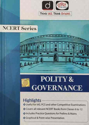 Drishti Ncert Series Polity & Governance Ias Pcs(Paperback, Drishti the vision)