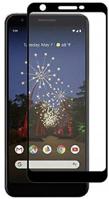 welldesign Edge To Edge Tempered Glass for Google Pixel 3a, Pixel 3a(Pack of 1)
