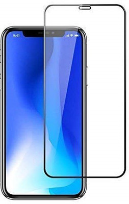 HRV Edge To Edge Tempered Glass for Apple iPhone XS(Pack of 1)
