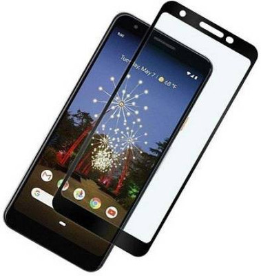 ASVALBUY Edge To Edge Tempered Glass for Google Pixel 3a, Pixel 3a(Pack of 1)