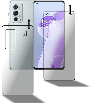 PONDRIK Front and Back Screen Guard for OnePlus 9RT 5G(Pack of 2)