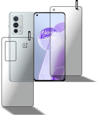 PONDRIK Front and Back Screen Guard for OnePlus 9RT 5G(Pack of 2)