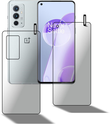 PONDRIK Front and Back Screen Guard for OnePlus 9RT 5G(Pack of 2)