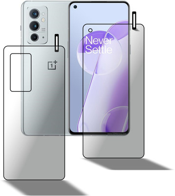 PONDRIK Front and Back Screen Guard for OnePlus 9RT 5G(Pack of 2)