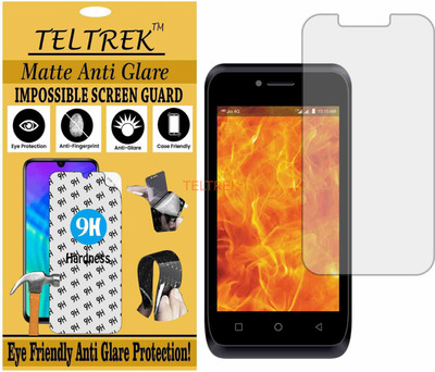 TELTREK Impossible Screen Guard for RELIANCE JIO LYF FLAME 6 (Shatterproof Matte)(Pack of 1)