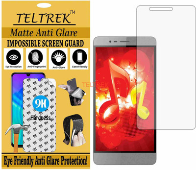 TELTREK Impossible Screen Guard for INTEX AQUA MUSIC (Shatterproof Matte)(Pack of 1)