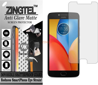 ZINGTEL Impossible Screen Guard for MOTO E4 PLUS MT6737 (Matte Finish)(Pack of 1)