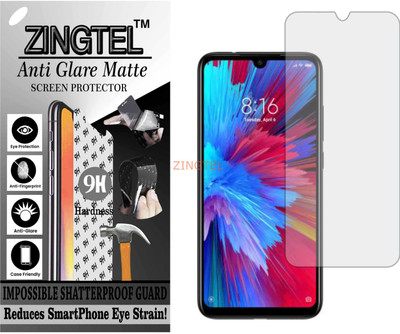 ZINGTEL Impossible Screen Guard for MI REDMI NOTE 7 (Matte Finish)(Pack of 1)