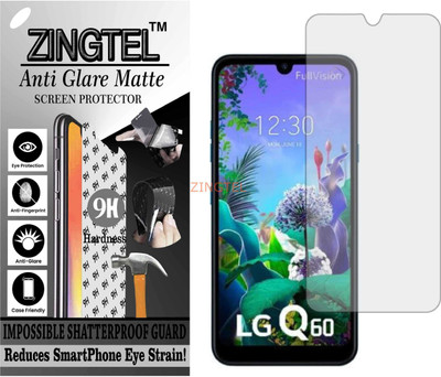 ZINGTEL Impossible Screen Guard for LG Q60 (Matte Finish)(Pack of 1)