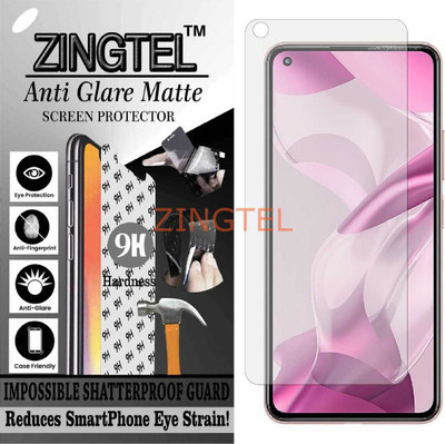 ZINGTEL Impossible Screen Guard for XIAOMI MI 11 LITE 5G NE (Matte Finish)(Pack of 1)