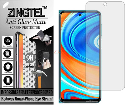 ZINGTEL Impossible Screen Guard for REDMI NOTE 9 PRO MAX (Matte Finish)(Pack of 1)